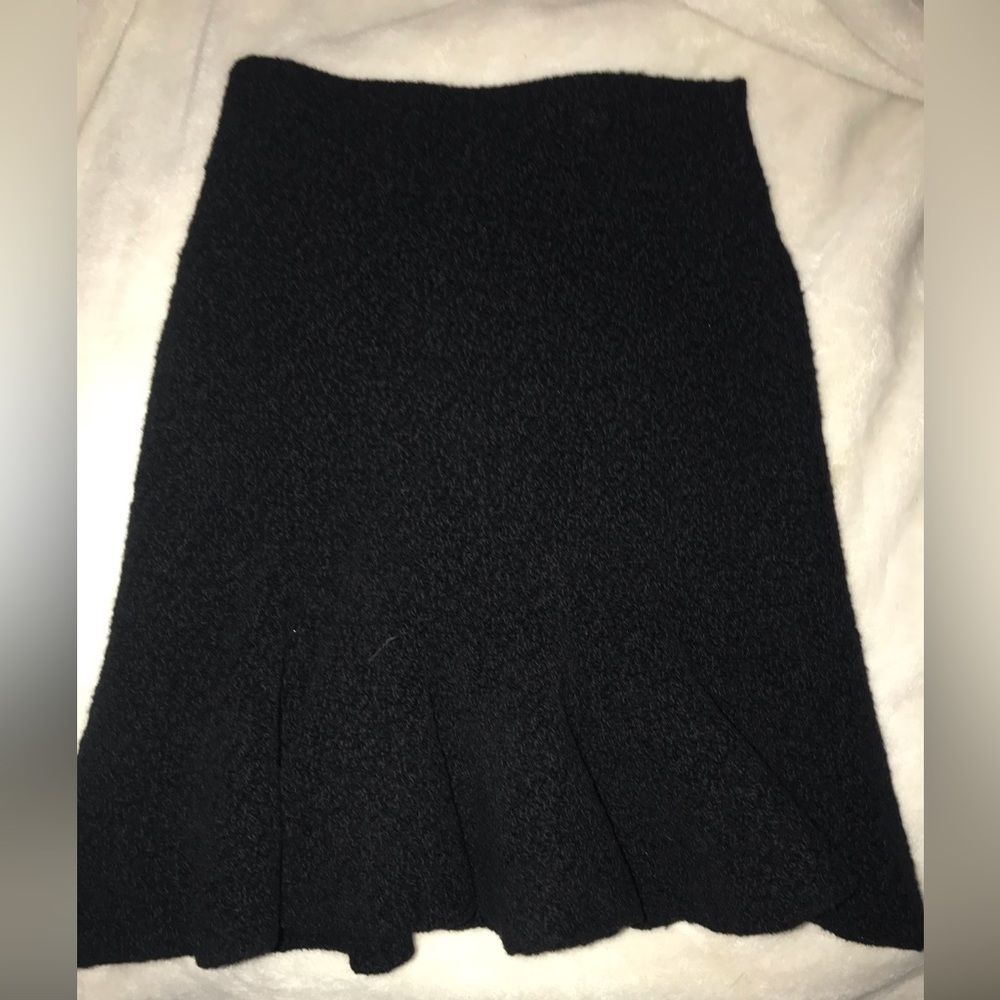 NEW W/TAGS- Jill Sander Skirt Black SIZE 34 PRICED AT $1,050.00